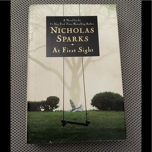 At‎ First Sight - Nicholas Sparks hardback